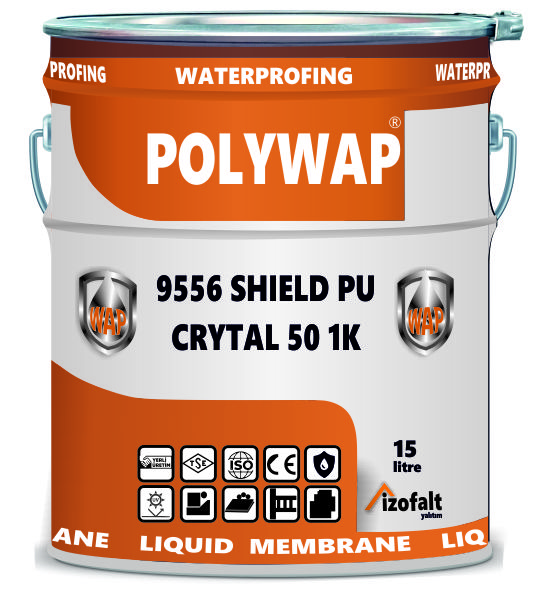 POLYWAP 9556 SHIELD PU CRYSTAL 50 1 - K
